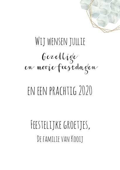 Kerstkaart hip en marble 3