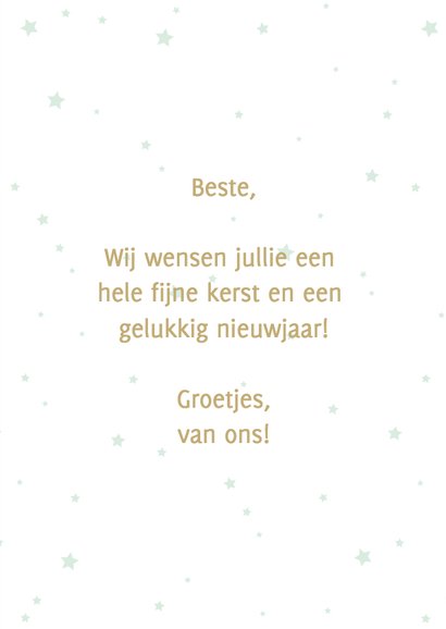 Kerstkaart Ho Ho Ho 3