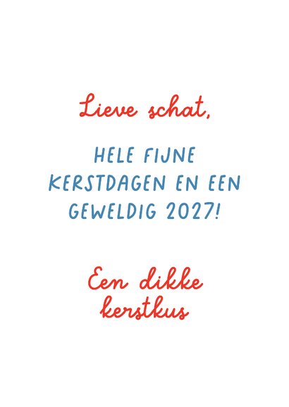 Kerstkaart Hollandse tegel en (vervangbare) plaatsnaam 3