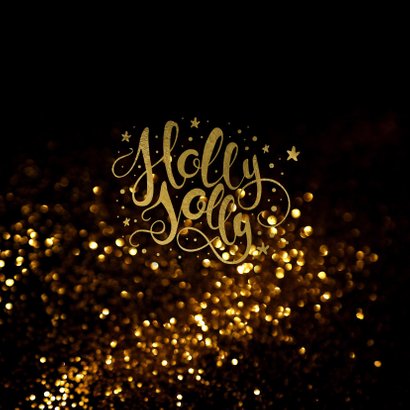 Kerstkaart holy joly - LO 2