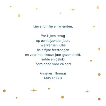 Kerstkaart home for christmas 3