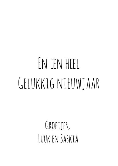 Kerstkaart hondensnuit met muts 3