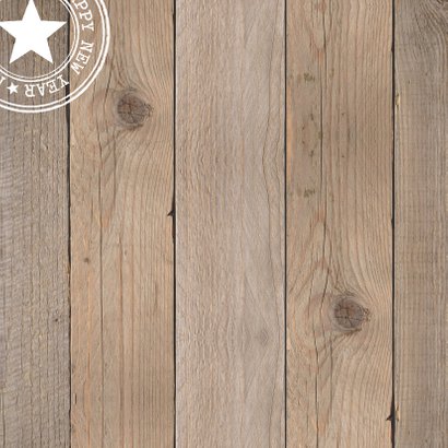 Kerstkaart hout foto stempel - LB 2
