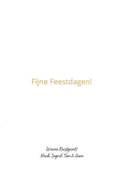 Kerstkaart hout sneeuw 2019 3
