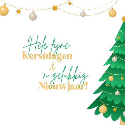 Kerstkaart humor verkleedfeest foute kersttrui en kerstmuts 2