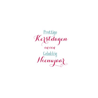Kerstkaart Illustratie Hertjes 3