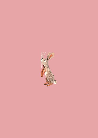 Kerstkaart illustratie woodland wonders bos dieren 2