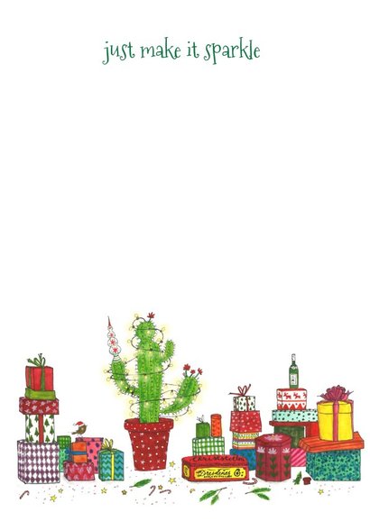 Kerstkaart improvised christmas 3