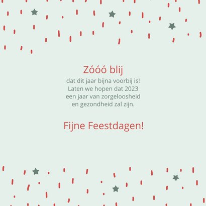 Kerstkaart It’s really time for 2022 to go 3