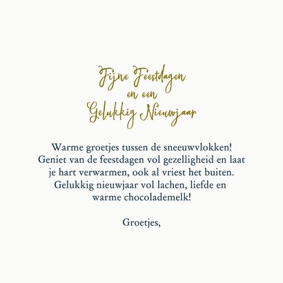 Kerstkaart kaartjes posten 3