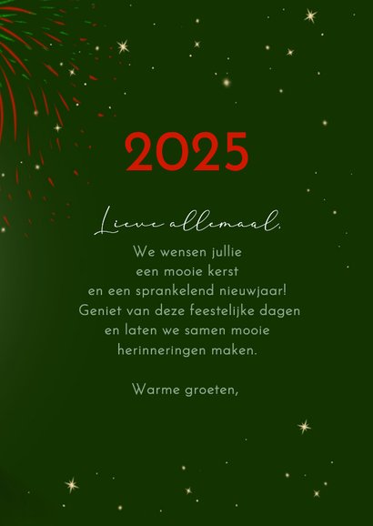 Kerstkaart kabouters en vuurwerk 3