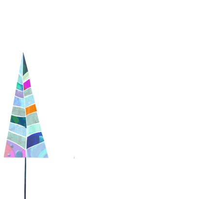 Kerstkaart kerstbomen patroon-IP 2