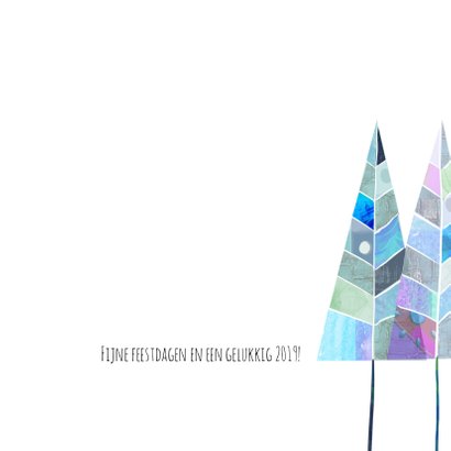 Kerstkaart kerstbomen patroon-IP 3