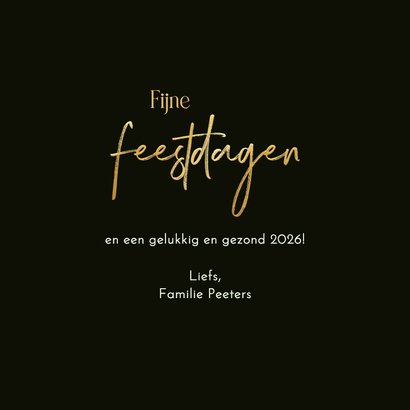 Kerstkaart kerstboom close up sprankelend foto's strik 3