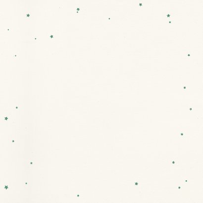 Kerstkaart kerstklokken met rode strik Achterkant