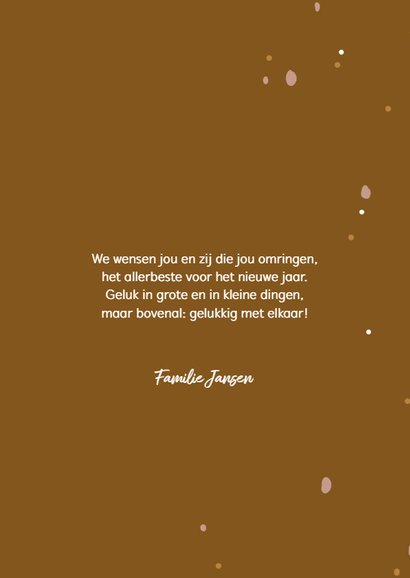 Kerstkaart kleur sneeuw 3