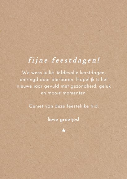 Kerstkaart kraft fotocollage jaaroverzicht fijne feestdagen 3