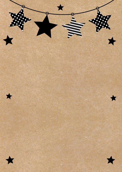 Kerstkaart kraft slinger fotocollage 2