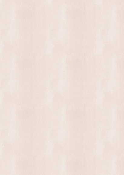 Kerstkaart krans met kaars Achterkant