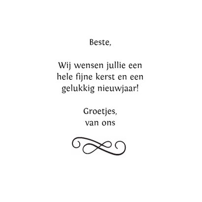 Kerstkaart krans met sterren 3
