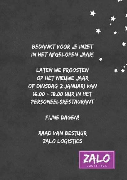 Kerstkaart Krijtbord happy 2020 3