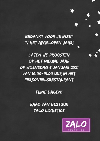 Kerstkaart Krijtbord happy 2021 3