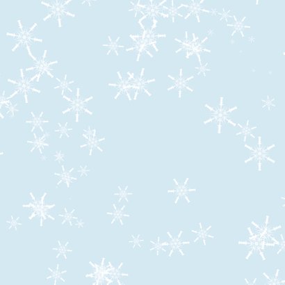 Kerstkaart lachende sneeuwpop 2