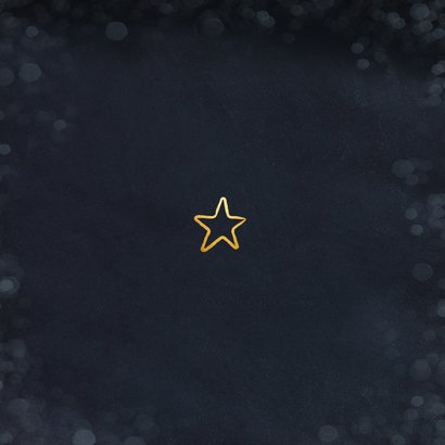 Kerstkaart liefdevol - met elkaar en voor elkaar Achterkant