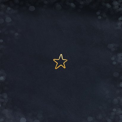 Kerstkaart liefdevol - met elkaar en voor elkaar Achterkant