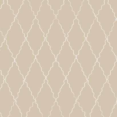 Kerstkaart liefdevolle feestdagen foto ruitjes patroon beige 2