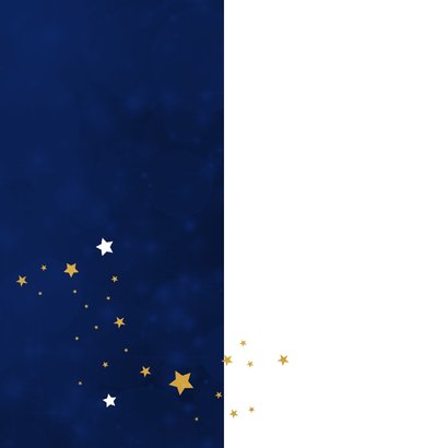 Kerstkaart Lieve lichtpuntjes in donkere dagen 2