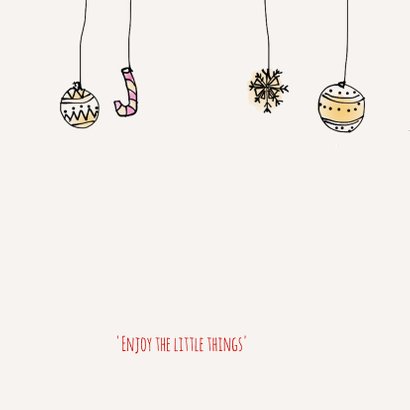 Kerstkaart Little Things 2