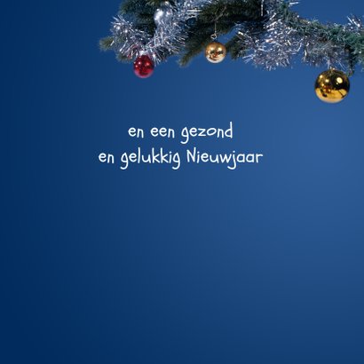 Kerstkaart Loeki de Leeuw viert Kerst 3