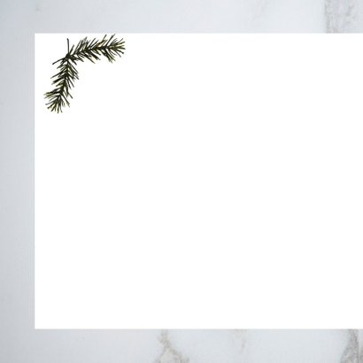 Kerstkaart marmer goudlook 2