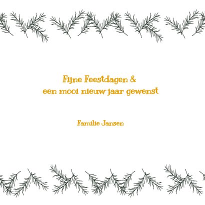 Kerstkaart may joy - HM 3