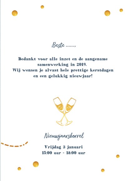 Kerstkaart medewerkers in kerstboom 3