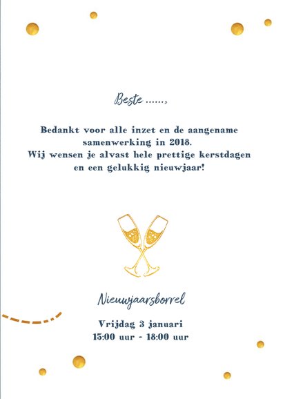 Kerstkaart medewerkers in kerstboom 3