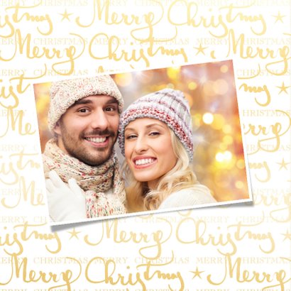 Kerstkaart Merry Christmas 2020 2