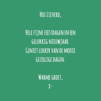 Kerstkaart Merry Christmuis met muts 3