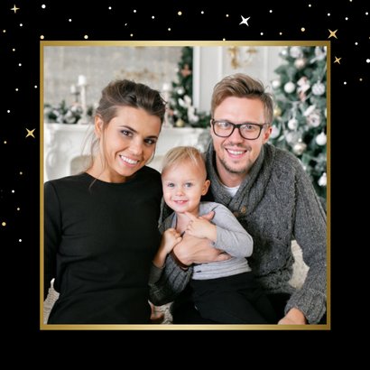 Kerstkaart met arrenslee 2026 was een achtbaan 2