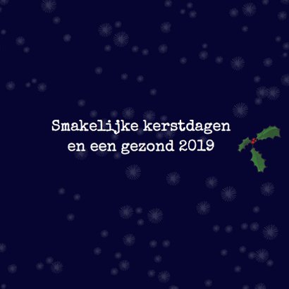 Kerstkaart met cupcake 3