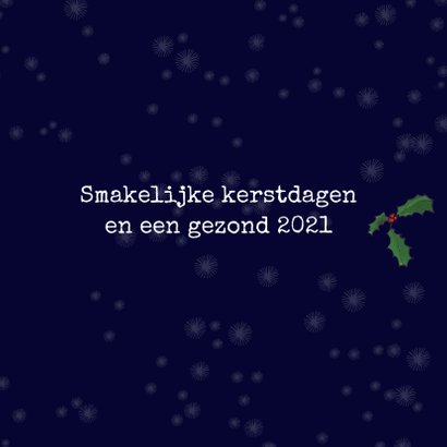 Kerstkaart met cupcake 3