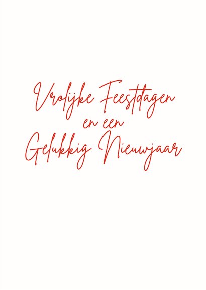 Kerstkaart met een sneeuwpop met een bezem 3