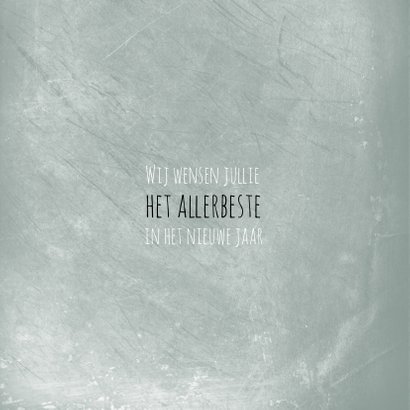 Kerstkaart met foto en ijskristallen 2