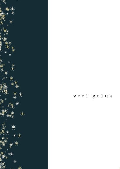 Kerstkaart met foto in modern ijzeren fotolijstje 2