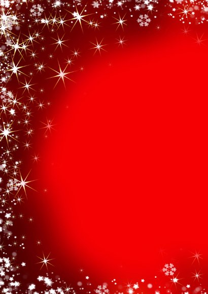 Kerstkaart met gouden sierlijke fotolijst 2