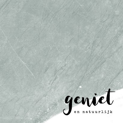 Kerstkaart met grote foto en sneeuw 2