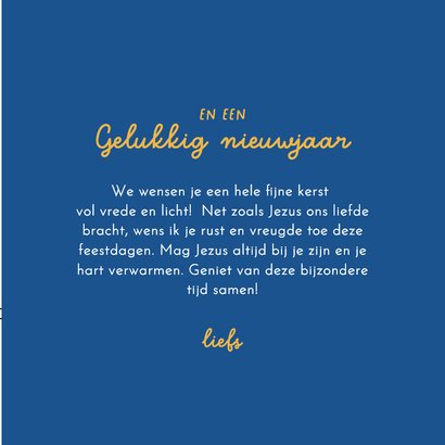 Kerstkaart met Jozef Maria en Jezus kleurplaat 3