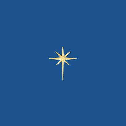 Kerstkaart met Jozef Maria en Jezus kleurplaat Achterkant