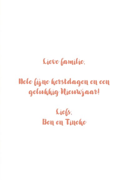 Kerstkaart met Kardinaal vogel 3